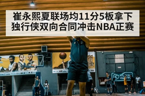 崔永熙夏联场均11分5板拿下独行侠双向合同冲击NBA正赛